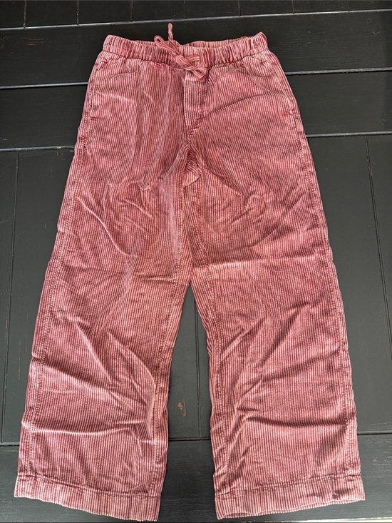 American Eagle Outfitters Pants - American Eagle Outfitters Wide-Leg Corduroy Pants in Dusty Rose